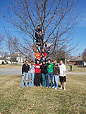 Last group photo at the Miller's.