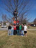Last group photo at the Miller's.