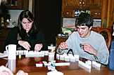 Erica and Kyle ponder their next great move.