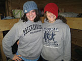 Marisa and Natalie can crochet you a sweet hat if you want one too.